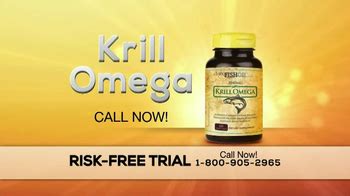 1-800 FishOil Krill Omega tv commercials