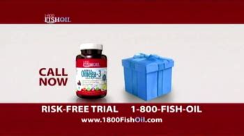 1-800 FishOil TV Commercial for Risk-Free Trial created for 1-800 FishOil