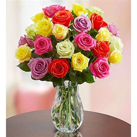 1-800-FLOWERS.COM Two Dozen Assorted Roses photo