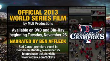 2013 World Series Film TV commercial