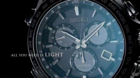 2014 Seiko Astron TV Spot, 'GPS Synchronization'