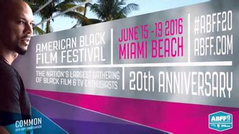 2016 American Black Film Festival TV Spot, 'Culture' Featuring Common