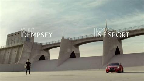 2016 Lexus IS F Sport TV Spot, 'Power' Featuring Clint Dempsey created for Lexus