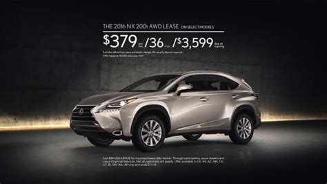 2016 Lexus NX TV Spot, 'Striking Design'