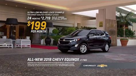 2018 Chevrolet Equinox LT TV commercial - Valet
