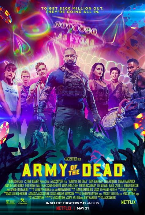 2021 Netflix Army of the Dead tv commercials