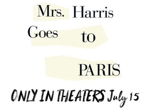 2022 Focus Features Mrs. Harris Goes to Paris logo