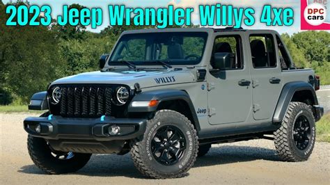 2023 Jeep Wrangler Willys 4xe tv commercials