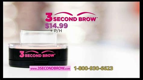 3 Second Brow TV Spot, 'All About the Brows' Featuring Taylor Baldwin