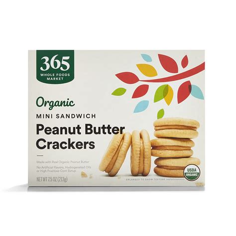 365 Peanut Butter Organic Mini Sandwich Crackers tv commercials