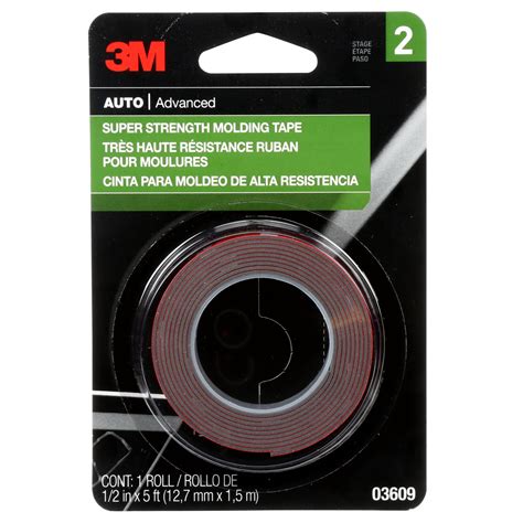 3M Automotive Auto Super Strength Molding Tape