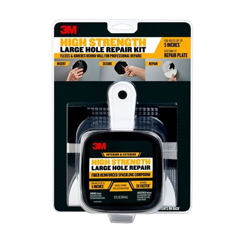 3M Home Improvement High Strength Large Hole Repair Kit