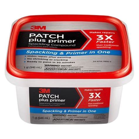 3M Home Improvement Patch Plus Primer Spackling Compound 4-in-1 Applicator logo