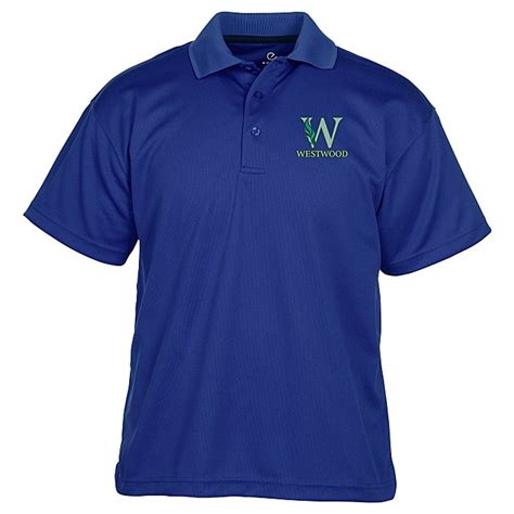 4imprint Dry-Mesh Hi-Performance Polo logo