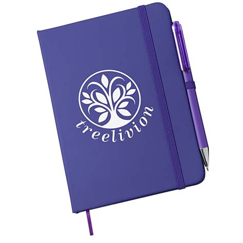 4imprint TaskRight Afton Notebook with Pen logo