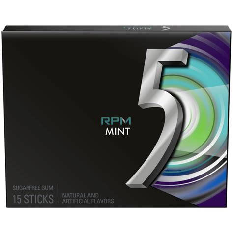 5 Gum RPM Mint logo