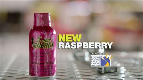 5 Hour Energy Raspberry TV Spot, 'Support Living Beyond Breast Cancer' featuring Clint Bowyer