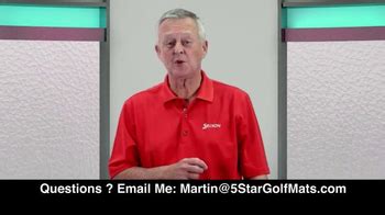 5 Star Golf TV commercial - Email Martin