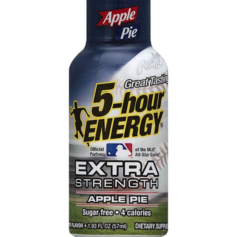 5-Hour Energy Extra Strength Apple Pie logo