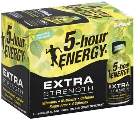 5-Hour Energy Extra Strength Cool Mint Lemonade