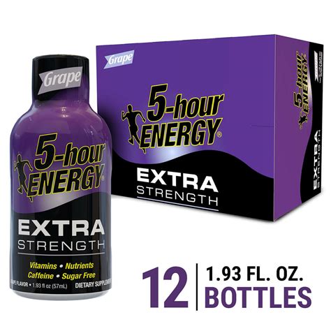 5-Hour Energy Extra Strength Grape logo