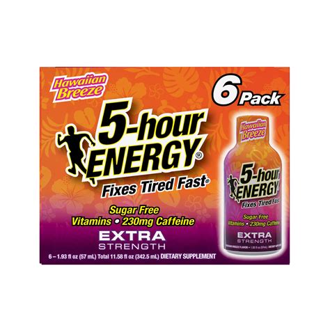 5-Hour Energy Extra Strength Hawaiian Breeze logo