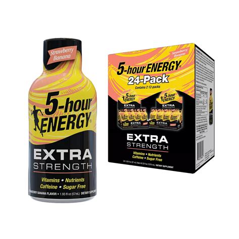 5-Hour Energy Extra Strength Strawberry Banana