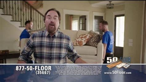 50 Floor Free Installation Sale TV Spot, 'Improvements' Ft. Richard Karn created for 50 Floor