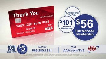 AAA TV Spot, 'Peace of Mind: $56 Full Year Membership, Less Than $5 Per Month and VISA Card' Ft. R. Brandon Johnson created for AAA