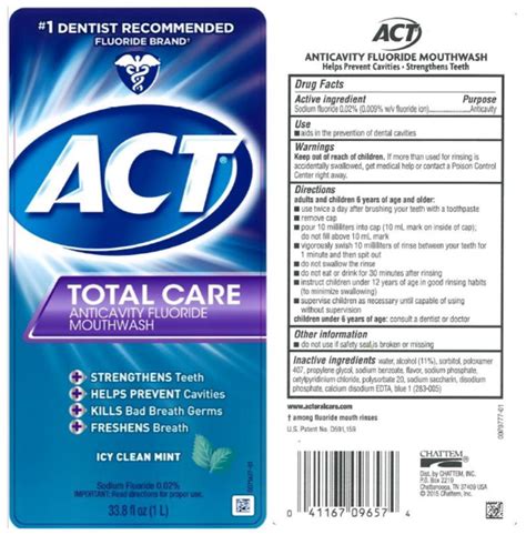 ACT Fluoride Advanced Care logo