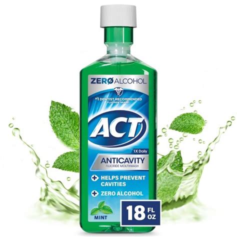 ACT Fluoride Anticavity Rinse Mint