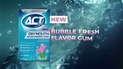 ACT Fluoride Dry Mouth TV Spot, 'Imagine: Presentation: Gum' created for ACT Fluoride