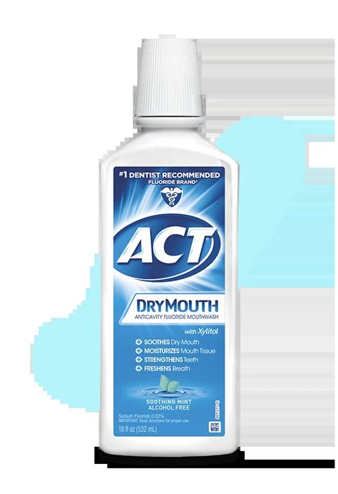 ACT Fluoride Dry Mouth tv commercials