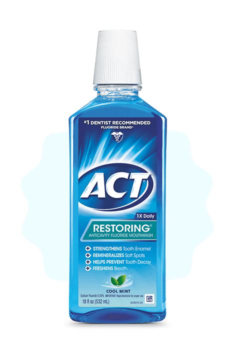 ACT Fluoride Restoring