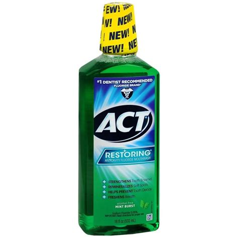 ACT Fluoride Restoring: Mint Burst logo