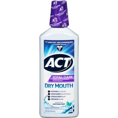 ACT Fluoride Total Care Dry Mouth tv commercials