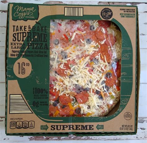 ALDI Mama Cozzi's Take & Bake Pepperoni Pizza