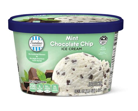 ALDI Sundae Shoppe Protein Ice Cream Mint Chip