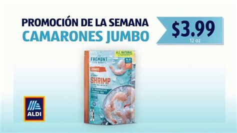 ALDI TV commercial - Promocion de la semana: camarones jumbo