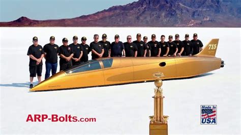 ARP Bolts TV Spot, 'Land Speed Record Holder' Featuring George Poteet featuring George Poteet