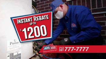 ARS Rescue Rooter TV Spot, 'Free Weekend Getaway: $1200 Rebate'