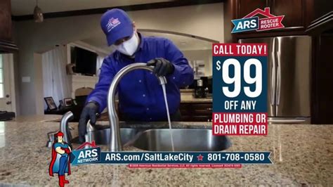 ARS Rescue Rooter TV Spot, 'Leaky Faucet: $99 Off Plumbing or Drain Repair'
