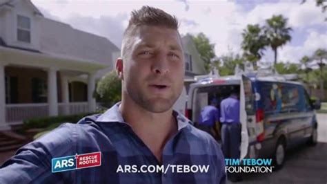 ARS Rescue Rooter TV Spot, 'Working Hard & Changing Lives' Feat. Tim Tebow featuring Tim Tebow