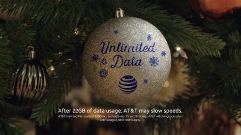 AT&T Wireless Unlimited Data TV Spot, 'Holiday Gathering' featuring Grace Colbert