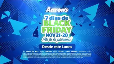 Aaron's 7 Días de Black Friday TV Spot, 'Muy grandes' featuring Octavio Solorio