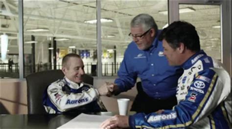 Aaron's TV Commercial for No Credit Needed Featuring Mark Martin and Michael Walt