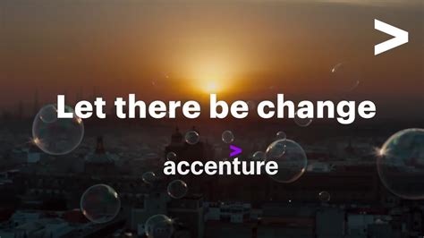 Accenture TV Spot, '360° Value: Let There Be Change'