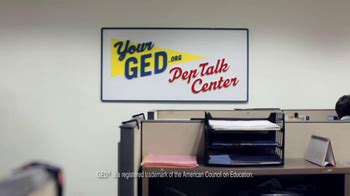 Ad Council TV commercial - GED Pep Talk Center