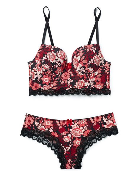 Adore Me Meissa Push-Up Balconette & Panty Set