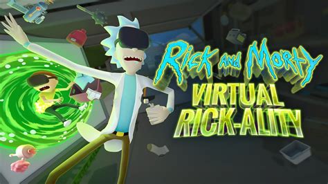 Adult Swim Games Rick and Morty: Virtual Rick-ality logo